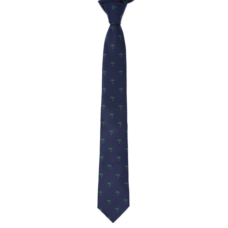 MENDEPOT Plants Trees Necktie Father's Day Men Birthday Gift Tie (Palm Tree) - Image 3